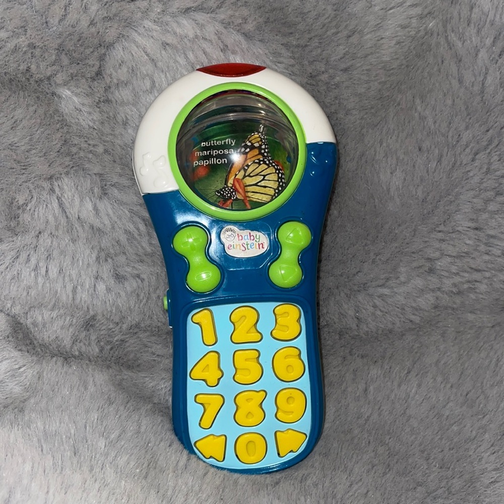 Vintage Baby einstein Discover click remote control Toy Lights & Sounds